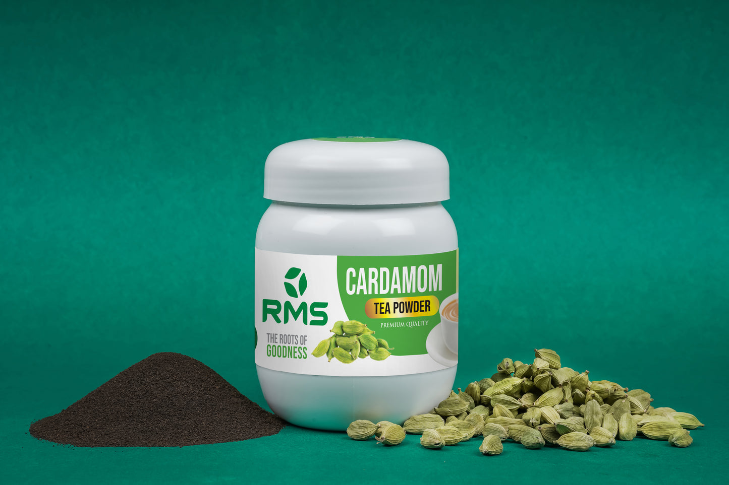 CARDAMOM TEA POWDER BOTTLE (250 GM)